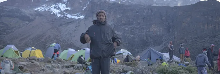 barranco camp climb to karanga camp